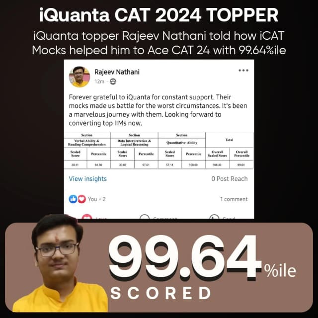 CAT 2024 Topper 11