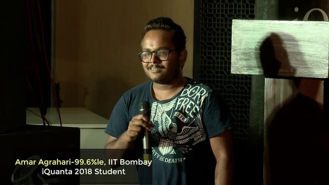 Amar Agrahari, 99.67%le in CAT 2018 shares his CAT journey and insecurities of a fresher!!